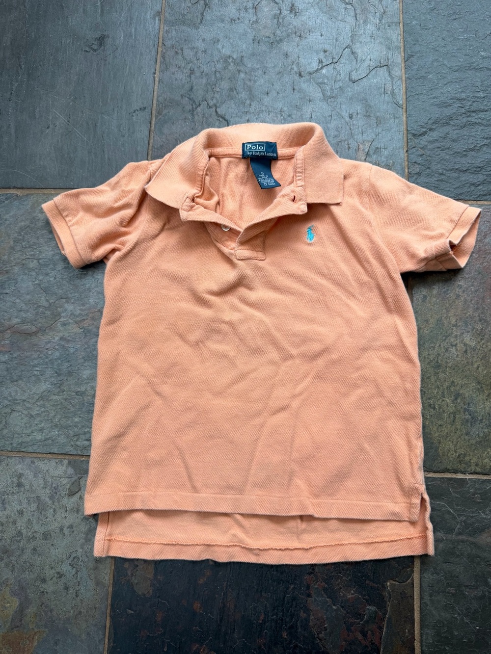 Polo by Ralph Lauren Peach Short-Sleeve Polo